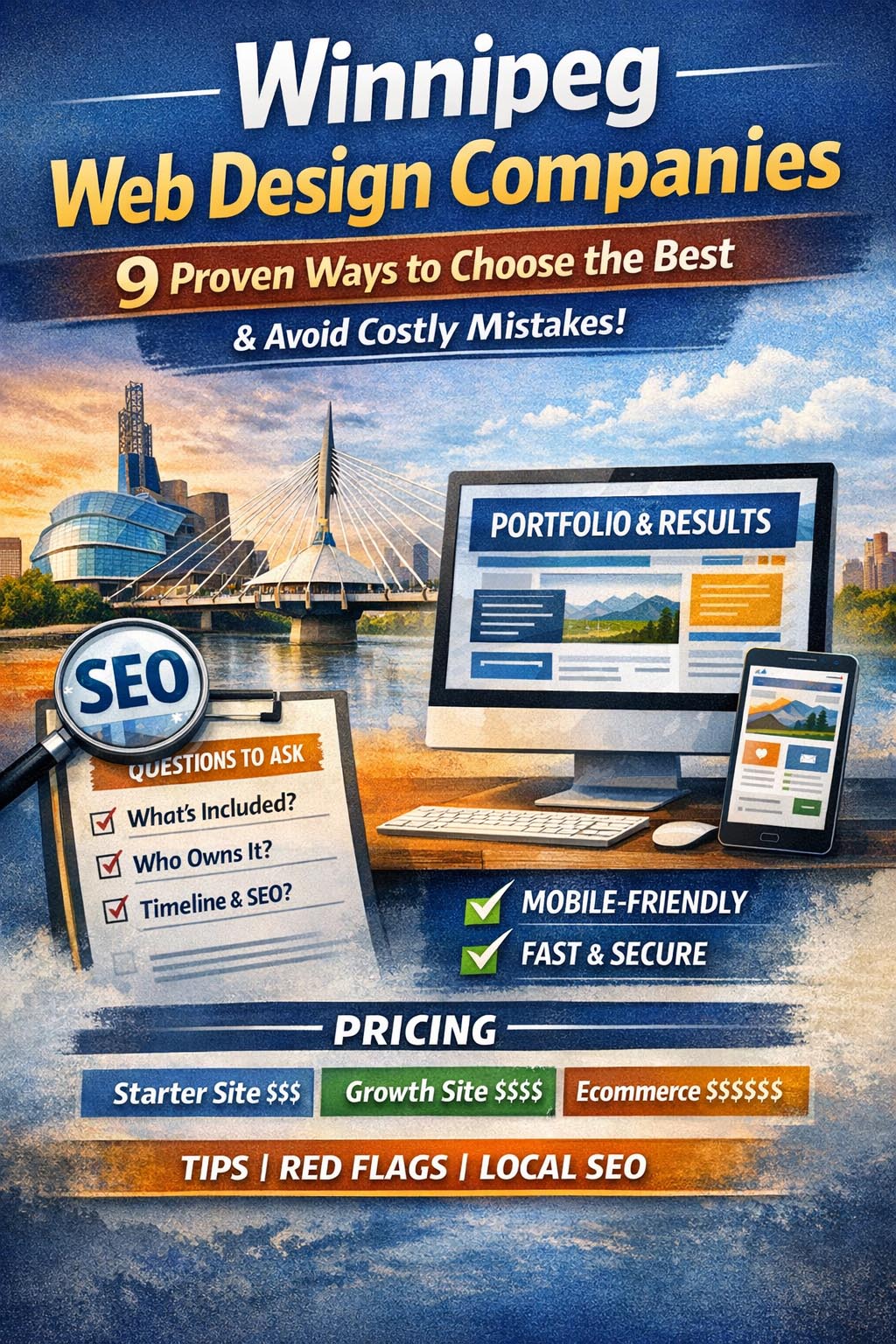 Winnipeg Web Design Companies mobile speed and UX checklist